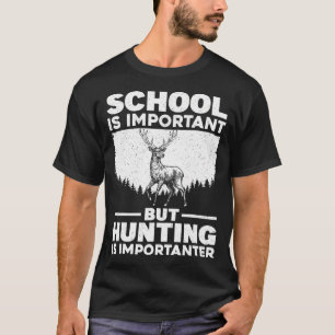 Camiseta Arte Engraçada Para Rapazes Deer Hunter Wildlif