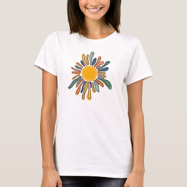 Camiseta Arte Ensolarada (Frente)