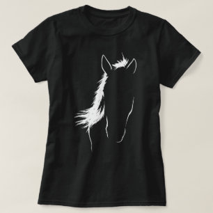Camiseta Arte Equestre Cavalo Amante Cavaleiro Cavalgada