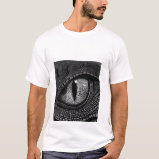 Camiseta Arte esboçada do olho de dragão místico