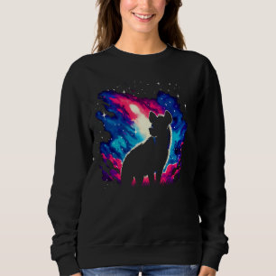 Camiseta Arte Espacial Cósmica legal Hyena Galaxy
