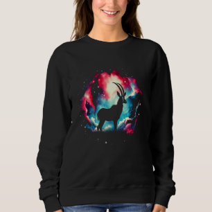 Camiseta Arte Espacial legal do Antílope Cósmico Galáxico
