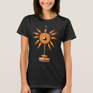 Camiseta Arte Espirituosa Psicodélica Retroativa