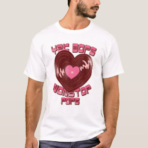 Camiseta Arte Estética de Corações Pop Y2K Retro