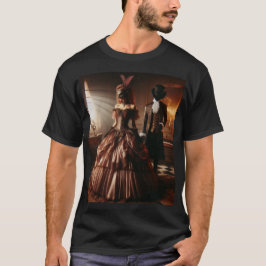Camiseta Arte Fantasia Steampunk Vitoriana Máscara