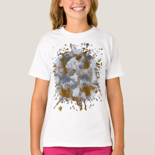 Camiseta arte feita à mão