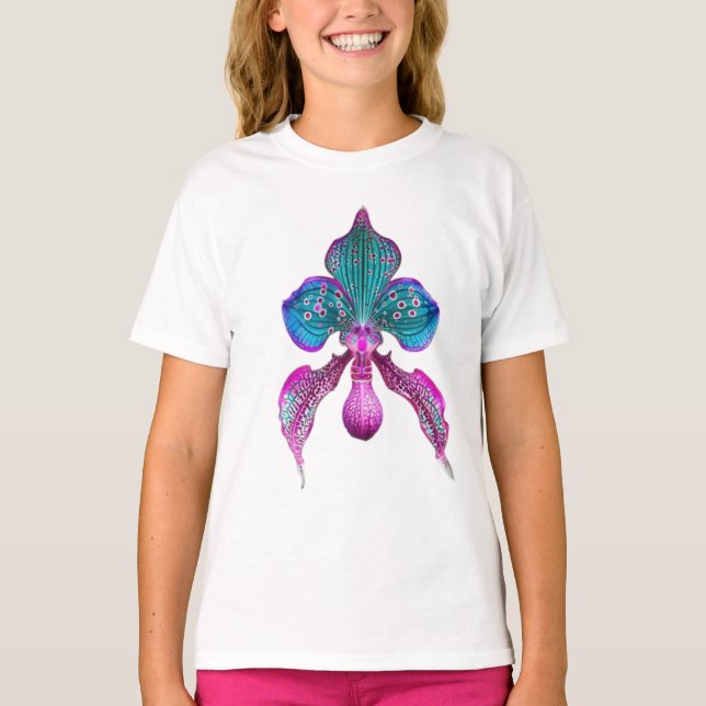 Camiseta arte floral (Frente)