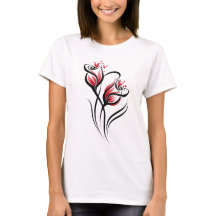 Arte Floral Elegante em Linha