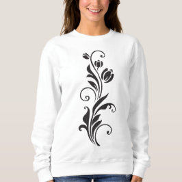 Camiseta Arte Floral Floral Ornamental Elegante