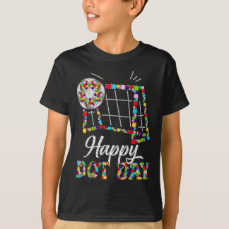 Camiseta Arte Fofo de Futebol Pontinho Estudante Feliz Dia 