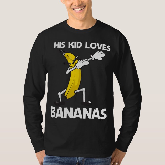 Camiseta Arte Funny Banana Para Crianças Boys Berry Fruta S (Frente)
