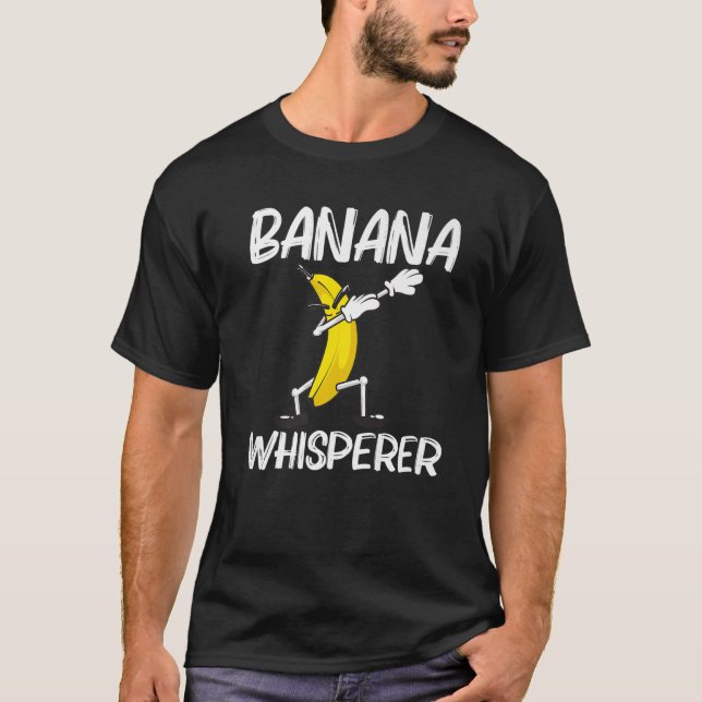 Camiseta Arte Funny Banana Para Homens Mulheres Berry Fruta (Frente)