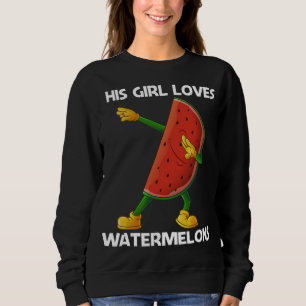 Camiseta Arte Funny Watermelon Para Meninas Crianças Melon