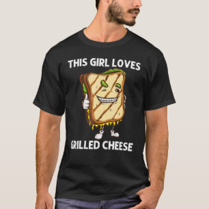 Camiseta Arte Gelada legal Para Meninas Crianças Sanduíche