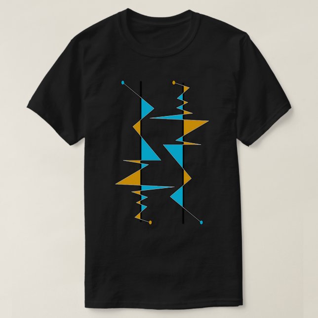 Camiseta Arte Geométrica Minimalista (Frente do Design)