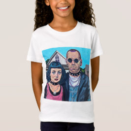 Camiseta Arte Gótica Americana Moderna - Inspirada em Grant
