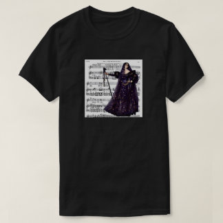 Camiseta Arte Gótica de Ópera Vintage Rainha da Noite