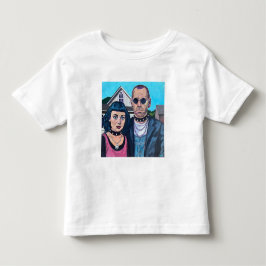 Camiseta Arte Gótico Americano Moderno - Inspirado em Grant