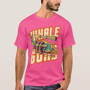 Camiseta Arte gráfica de baleia