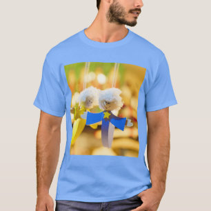 Camiseta Arte Gráfica dos Anjos Graciosos