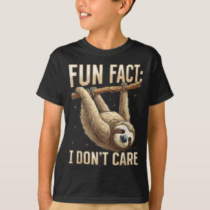 Camiseta Arte gráfica engraçada preguiça preguiçosa fato en