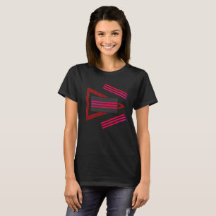 Camiseta Arte Gráfica Moderna Abstrato
