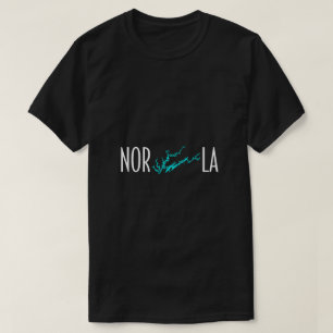 Camiseta Arte Gráfico da Costa Cian de Norris Lake Tennesse