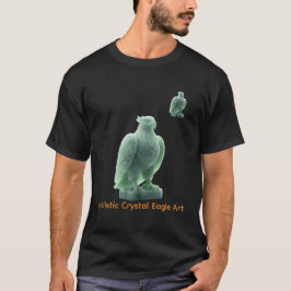 Camiseta Arte Holística de Águia de Cristal