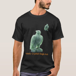 Camiseta Arte Holística de Águia de Cristal