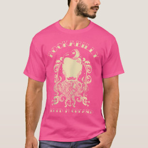 Camiseta Arte horrorosa - Rockabilly Pompadour Octopus - Ps
