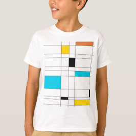 Camiseta Arte ilustrativa colorida, legal, moderna e modern