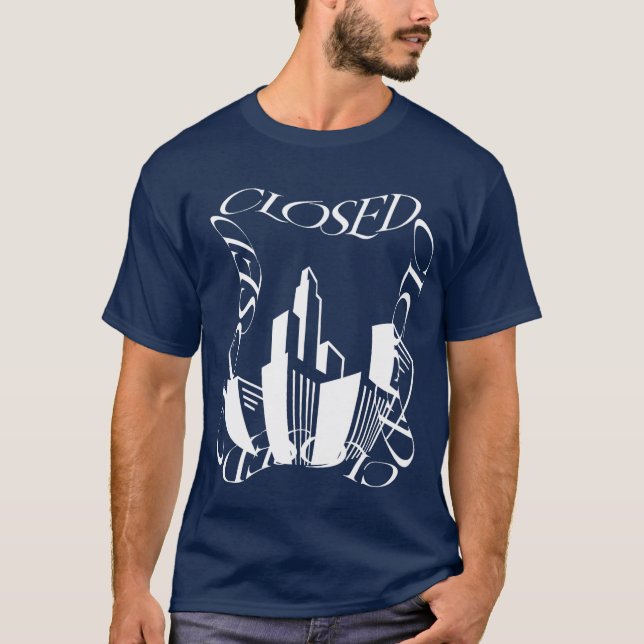 Camiseta Arte impressionante de paisagem urbana: Arte disto (Frente)