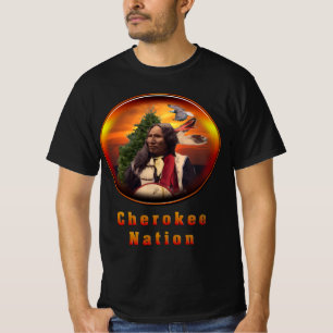Camiseta Arte indiana Cherokee