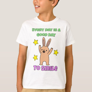 Camiseta Arte Infantil Todos Os Dias São Um Bom Dia Para So