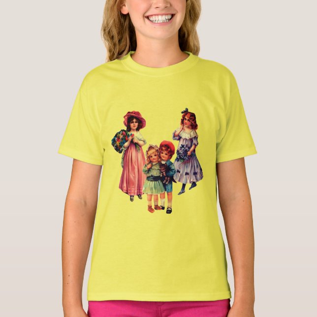 Camiseta Arte infantil vitoriana (Frente)