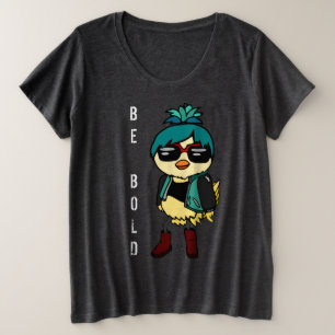 Camiseta Arte Inspiracional Ser Uma Ilustração De Pássar