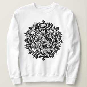 Camiseta Arte Intrincada de Mandalas Hipnóticos