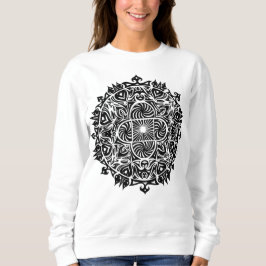 Camiseta Arte Intrincada de Mandalas Hipnóticos