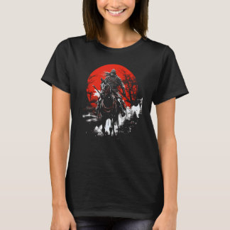 Camiseta Arte Japonês de Arquearia a Cavalo Yabusame Gráfic