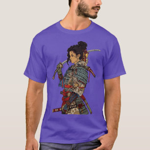 Camiseta Arte Japonesa Afro Samurai