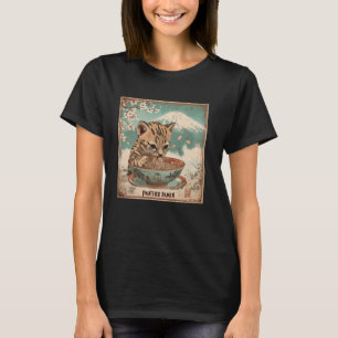Camiseta Arte Japonesa Mt. Fuji Noodles Lover Cub Tiger Ram