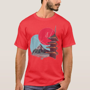 Camiseta Arte Japonesa Retro Japão