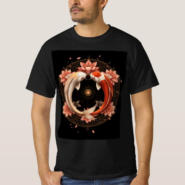 Camiseta Arte Japonesa Zen Feng Shui (Frente)