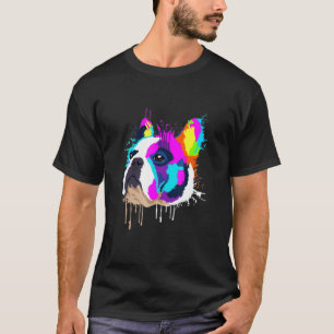 Camiseta Arte Lâmina Francesa Cachorros Cachorros Mulheres