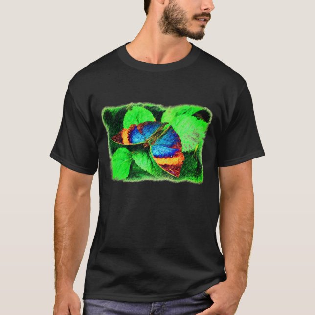 Camiseta Arte Lápis Azul (Frente)