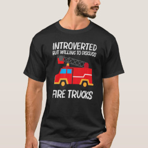 Camiseta Arte legal Contra Bombeiros Para Homens Crianças B