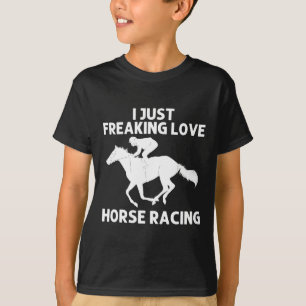 Camiseta Arte legal Contra Cavalos Para Homens Horseback Ri