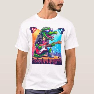 Camiseta Arte legal Crocodilo