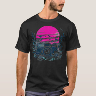 Camiseta Arte legal Da Câmera Para Férias Viagem