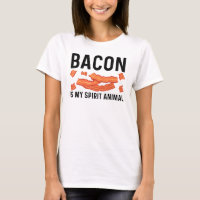 Arte legal De Bacon Para Homens, Porco, Fenda